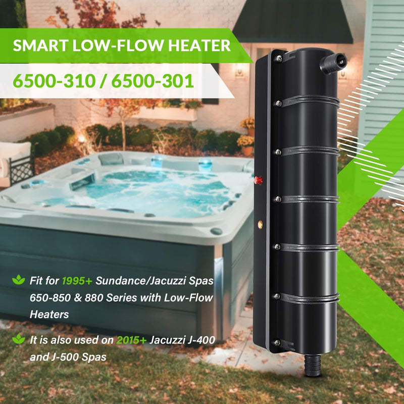 6500-310 Smart Low-Flow Heater Assembly for Sundance Jacuzzi Spa Hot Tub 5.5kW