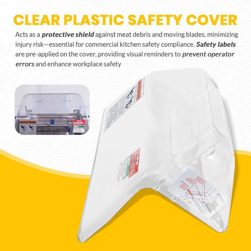 T3247-1 TA3096M2 Clear Plastic Safety Cover for Biro Tenderizers Pro 9 Sir Steak
