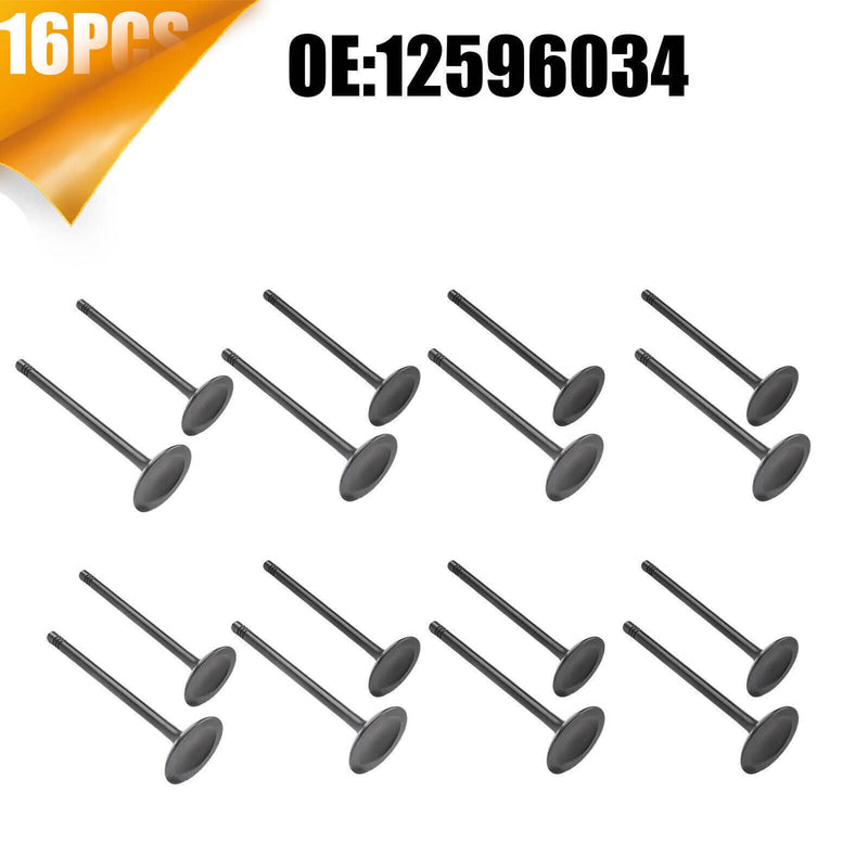 Intake Exhaust Valves 2.0L 2.4L for 2007-2017 Chevrolet GM Buick Saturn Engine