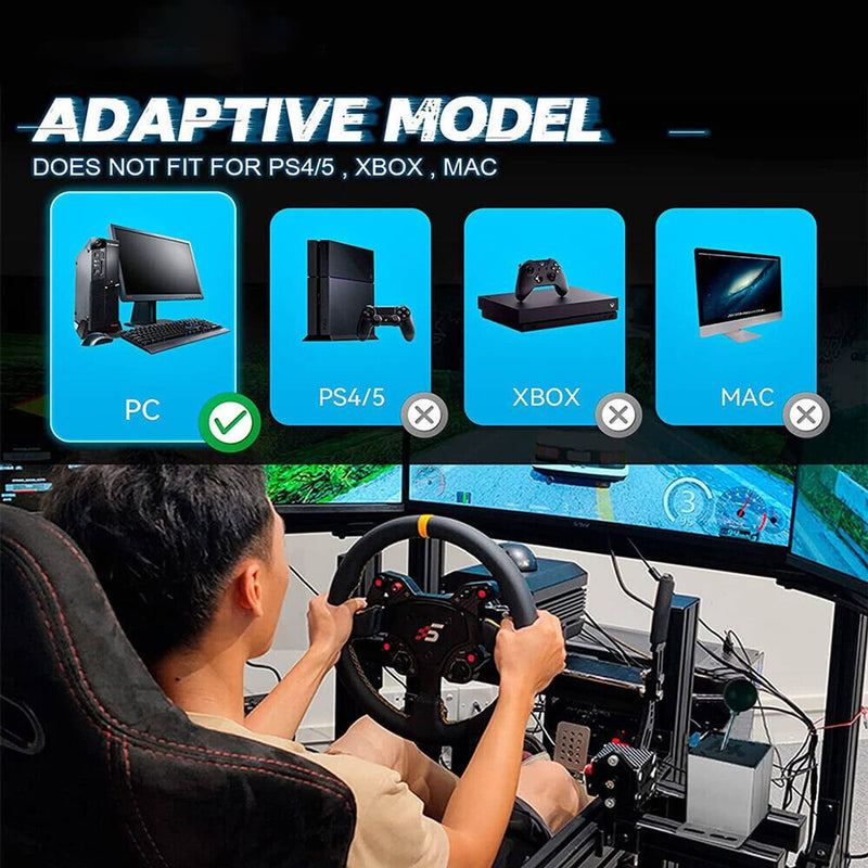 64 Bit USB PC Handbrake SIM for Racing Games G25 G27 G29 T500 T300 G923 G920