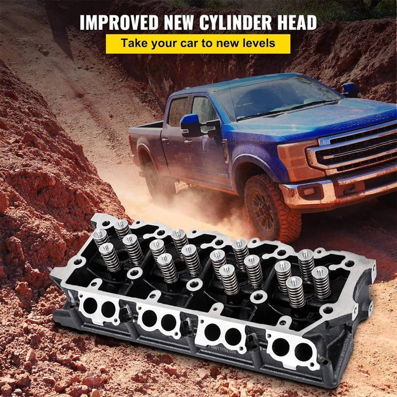 20mm Cylinder Head for 03-07 Ford F-250 F-350 F-450 F550 6.0L Powerstroke Diesel