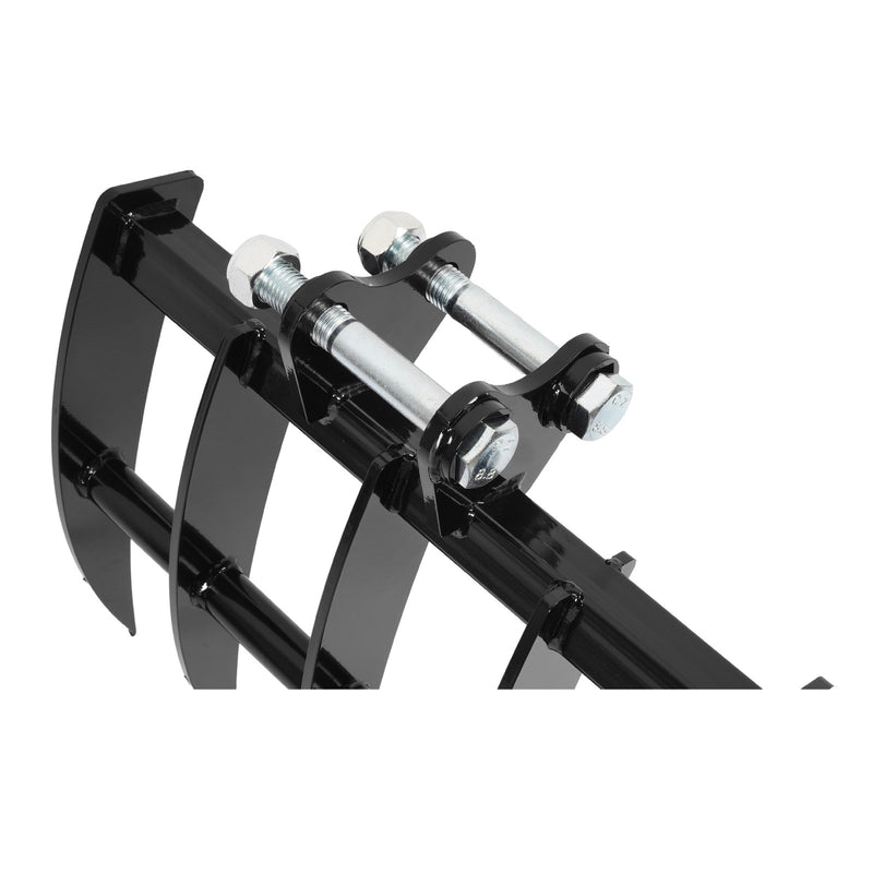Mini Excavator Attachment Rake 5 Tools for Mini Excavator Heavy Duty Thick
