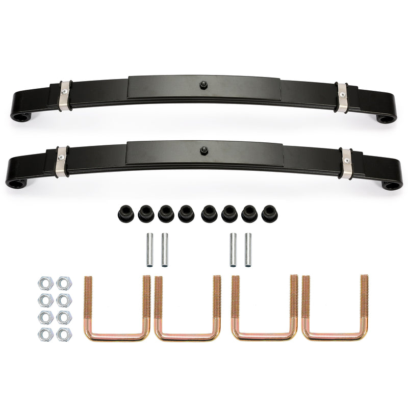 Rear Leaf Springs Heavy Duty for EZGO TXT 1996-2013 Golf Cart Set of 2