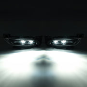 DURAFORCE LED Chrome Fog Lights Driver Passenger Side for Chrysler 300 2015-2024 2021 Pair