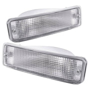 DURAFORCE Clear Corner Lights Bumper Signal Lights for Toyota Pickup 1992-1995 2WD