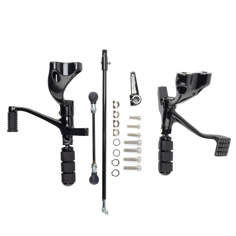 Forward Controls Complete Kit Pegs Levers Linkages for Harley Sportster 2014-202