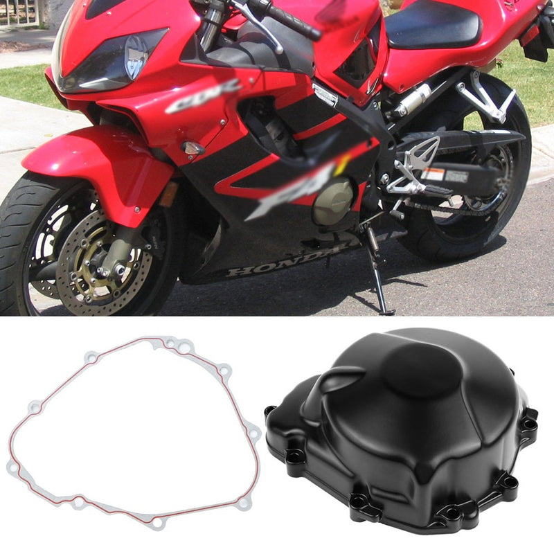 Black Left Engine Crankcase Stator Cover for Honda CBR600 F4I 01-06