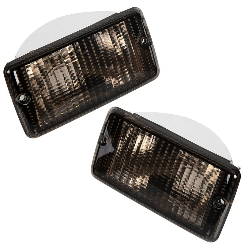 Smoke Bumper Signal Fender Side Marker Lights for Jeep Wrangler TJ 1997-2006