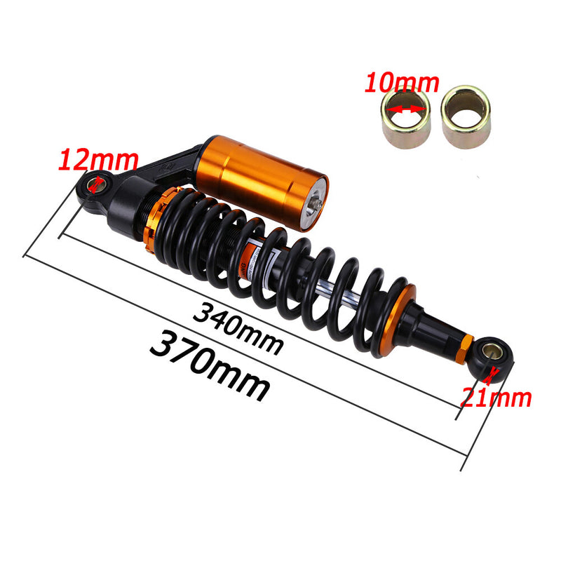 13.5" 343mm Shocks Absorbers Suspension Black for Harley Electra Street Glide 2