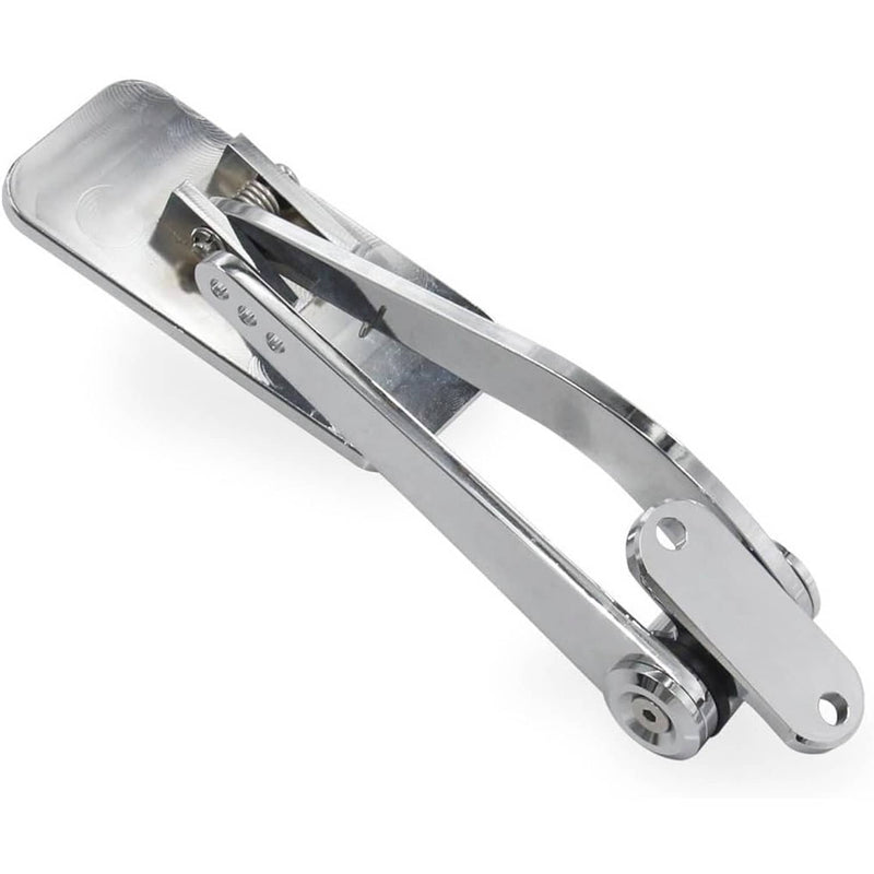 Universal Street Hot Rat Rod Aluminum Gas Pedal Firewall Mount Throttle Polished