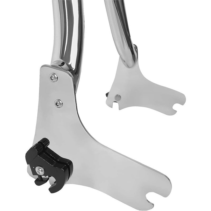 22'' Chrome Backrest Sissy Bar for Harley Road King Electra Glide 1997-2008