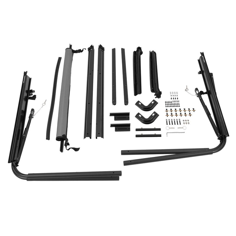 DURAFORCE Soft Top Support Frame Bow Kit for Jeep Wrangler YJ 1987-1995 Complete