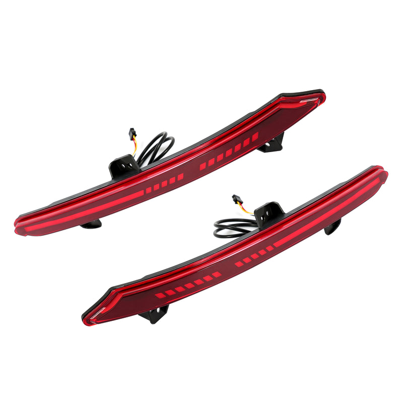 Rear Bumper Lamp Red LED Reflector Tail Light for Honda Accord 2018 2019-2022