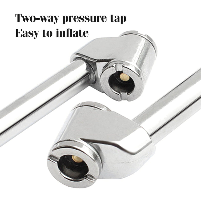 150PSI Heavy Duty Tire Air Pressure Gauge Dual Head for Car Truck RV