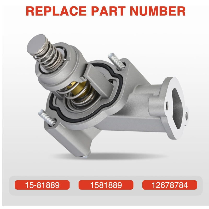 Thermostat Housing Assembly for GMC Chevy 3.6L Canyon Colorado Camaro 2017-2022