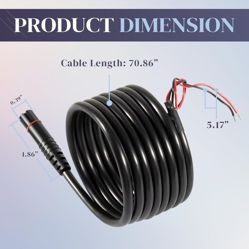 000-14172-001 Power Cable Cord for Lowrance Hook2 Reveal Cruise 5 7 9 12 Inch