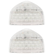 DURAFORCE 31 LED Turn Signal Lights Amber Clear Lens RH LH for Peterbilt 379 359 Pair