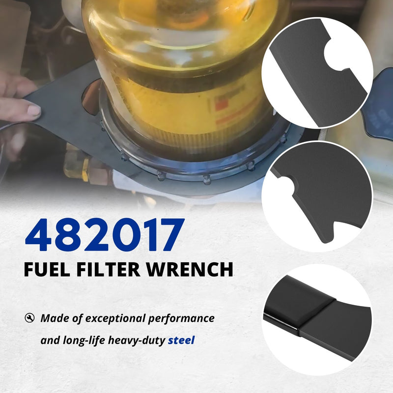 482017 8" Fuel Filter Collar Vent Cap Wrench for Fuel Pro 482 483 485