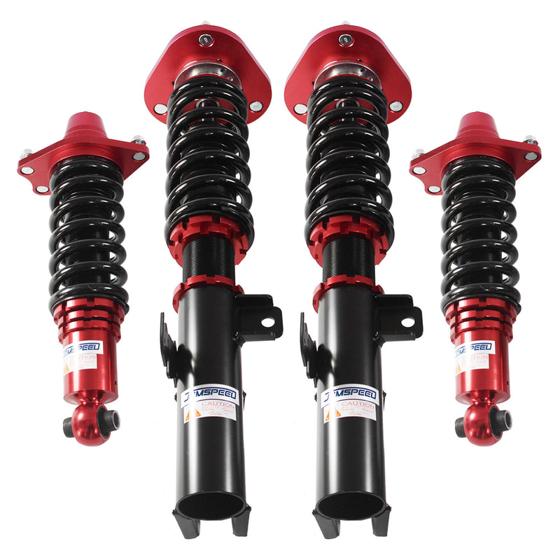 Red Front Rear Full Coilover Struts Adjustable Height for Scion tC 2005-2010