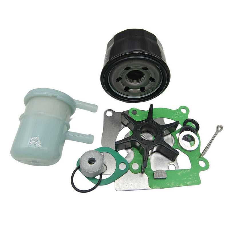 DURAFORCE 17400-89822 17461-96301 Outboard Maintenance Repair Kit for Suzuki DF25 DF30