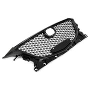 DURAFORCE 15 Honeycomb Upper Grille Bumper Assembly Set for Mazda 3 Axela 2014-2016 Black