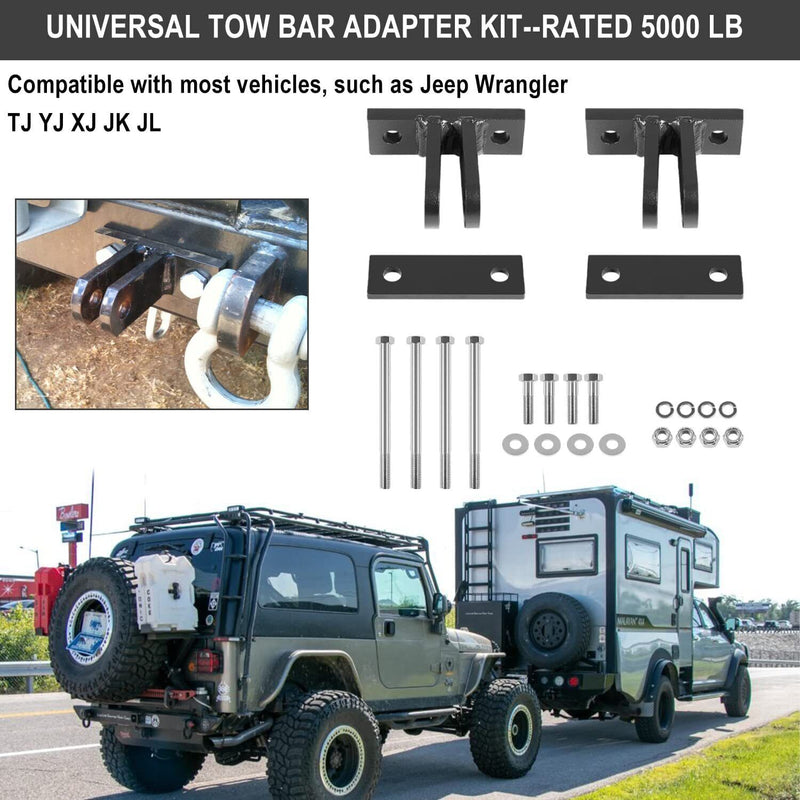 BX88230 Bolt-On Adapter for Blue Ox Class III Universal BX Tab Tow Bar BasePlate