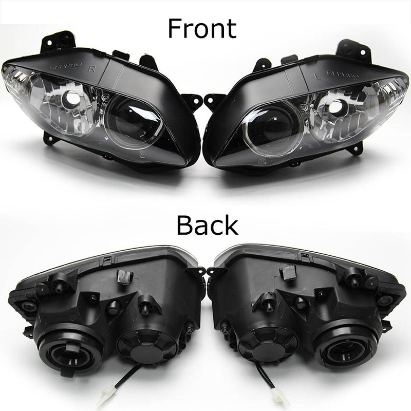 Front Headlight w/ Upper Fairing Stay Bracket for Yamaha YZF R1 04-06