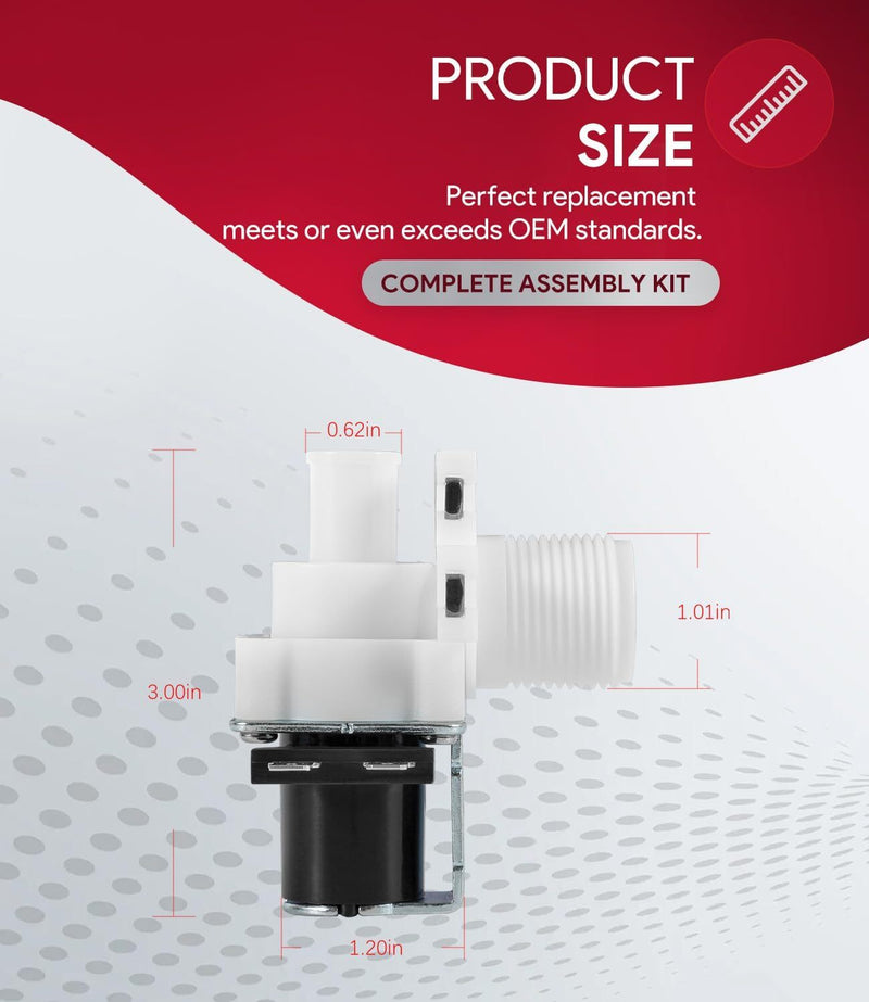3U0111-04 Water Valve for Hoshizaki 120V 60Hz J248-072 HOS3U0111-04 B-500PF