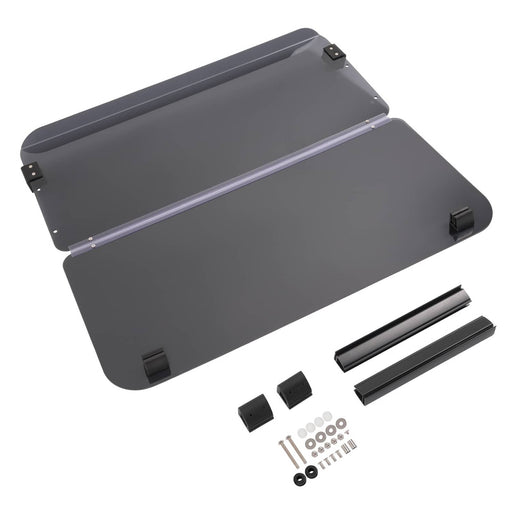 DURAFORCE Tinted Fold Down Golf Cart Windshield for Yamaha G2 G9 1985-1995 Windscreen