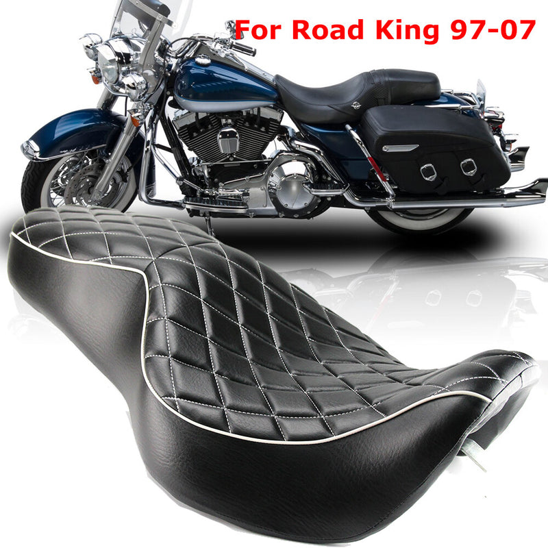 Driver Passenger Seat for Harley Road King FLHR FLHRI FLHRC FLHRSE FLHRS