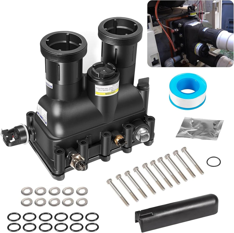77707-0016 Manifold Kit for Pentair MasterTemp/Max-E-Therm 400 Pool Spa Heater