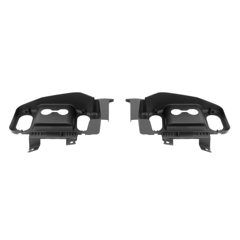 LH RH Front Bumper Tow Hook Trim Cover Panel for Ford Super Duty 17-19 Pair