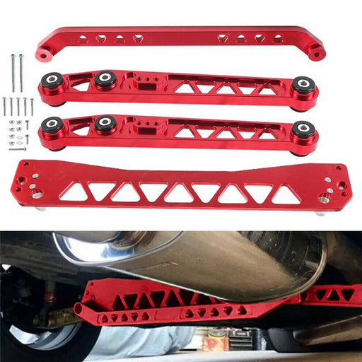 DURAFORCE Billet Subframe Control Arm LCA Tie Bar Brace Rear for Honda Civic EK 96-00