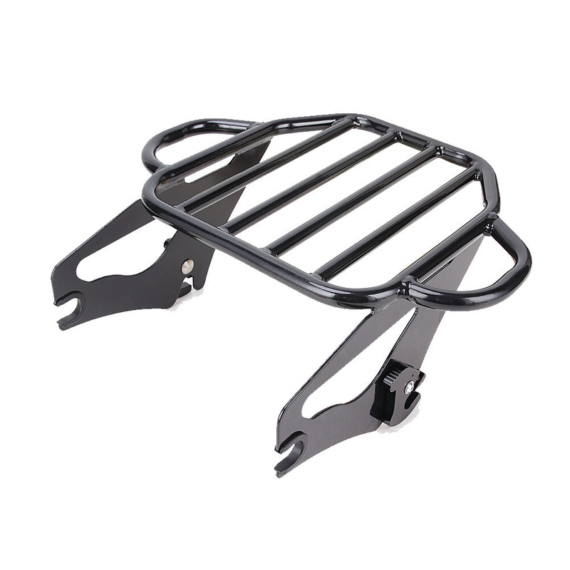 Backrest Sissy Bar Luggage Rack & Docking Kit for Harley Touring Glide 2009-2024