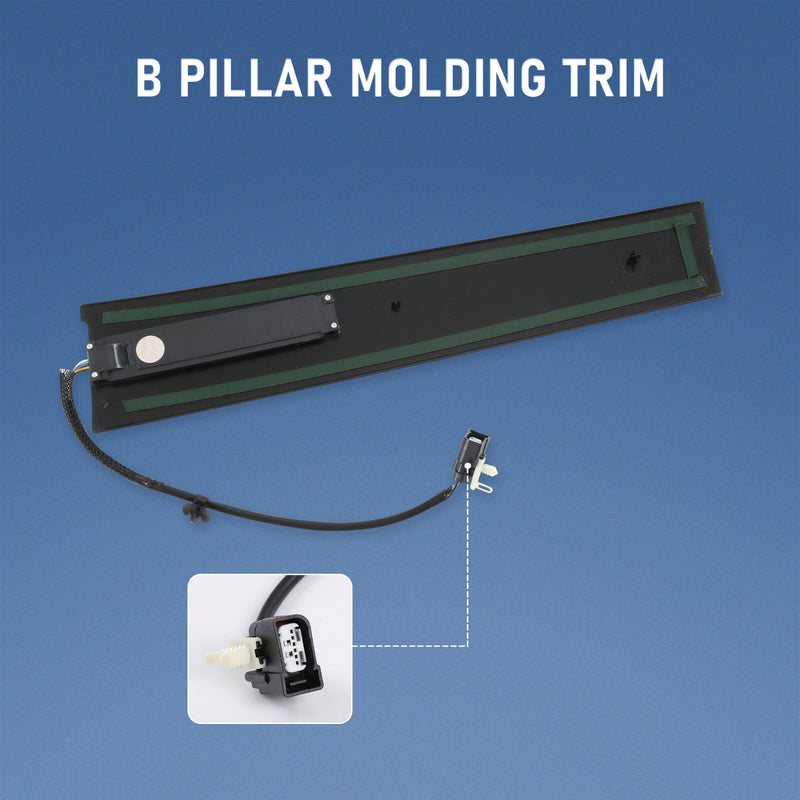 Door Entry Keypad Pillar Molding Trim Left Driver for Ford Flex 2010-2019