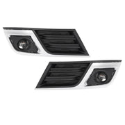 DURAFORCE Driving Fog Lights With Bezels for Chevrolet Traverse 2013-2017 Left Right