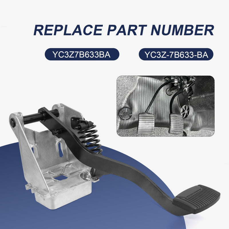 Clutch Pedal Assembly & Bracket for Ford Super Duty F250 F350 F450 F550
