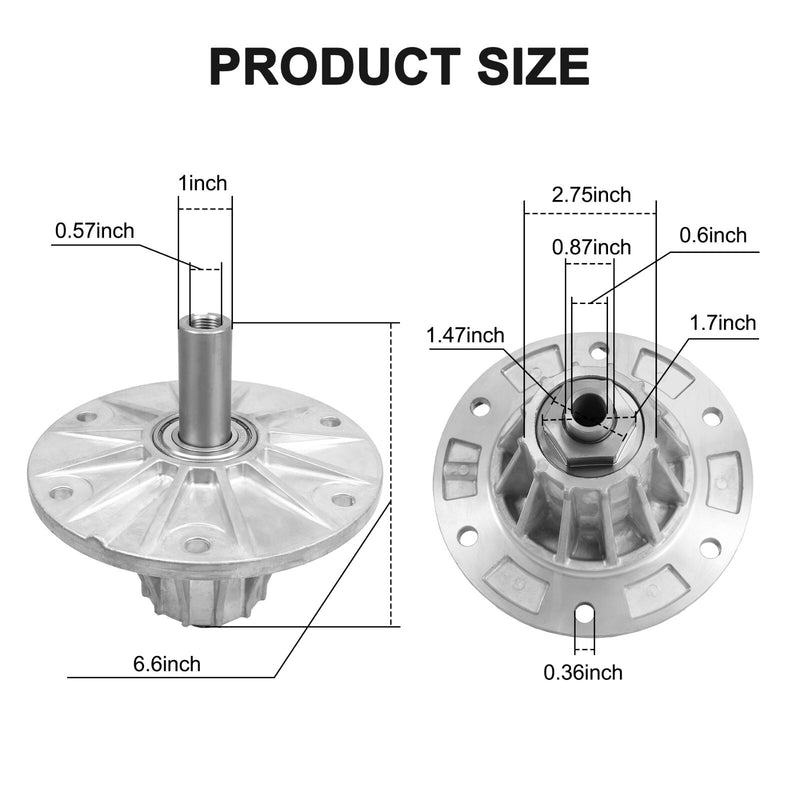4115849 4165022 Spindle Assembly for Ransomes Bob-Cat ZT200 Bunton Ryan