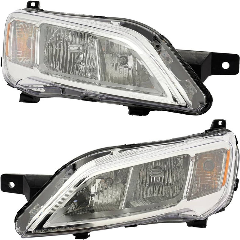 Pair Left+Right Halogen Headlights for Dodge Ram Promaster 1500 2500 2023-2026
