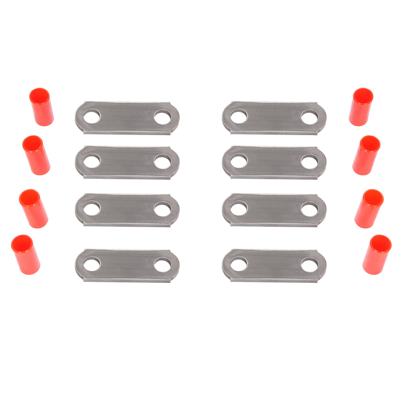 Tandem Leaf Spring Shackle Kit for 1 3/4" Trailer Axle Suspension Springs