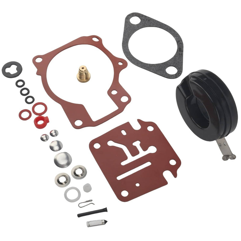 DURAFORCE Carburetor Rebuild Kit for Johnson Evinrude 45HP 48HP 50HP 55HP 60HP 65HP