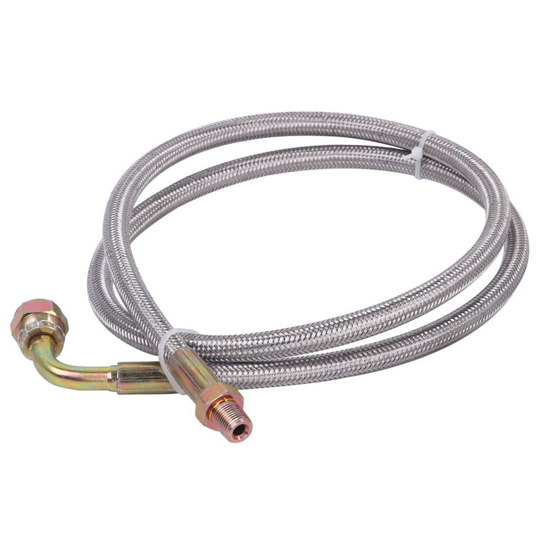 41" Turbo Oil Feed Line Kit for T3 T4 T60 T61 T70 AN4 90 Degree