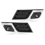 DURAFORCE Driving Fog Lights With Bezels for Chevrolet Traverse 2013-2017 Left Right
