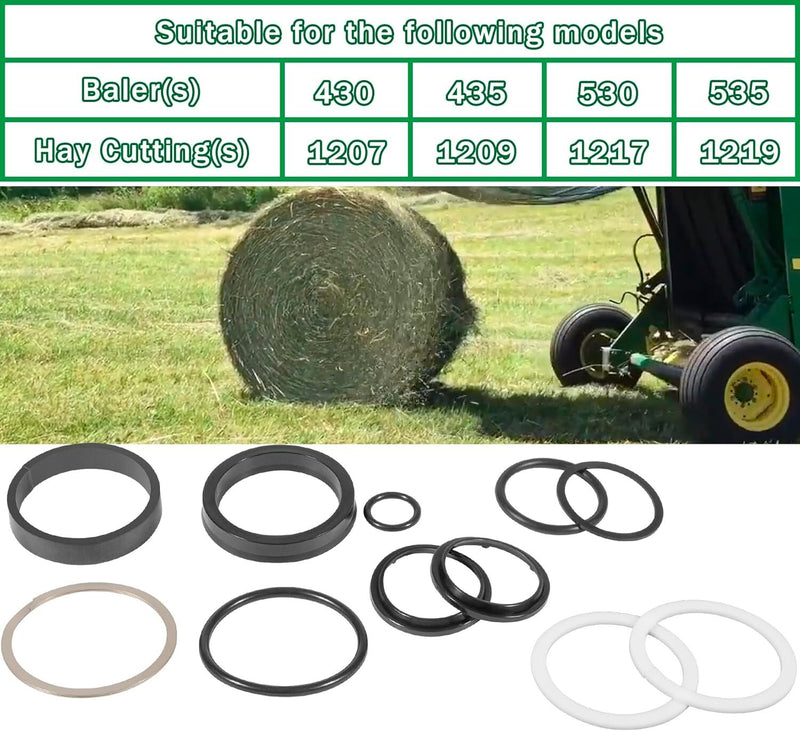 AE50113 Hydraulic Gate Cylinder Seal Kit for John Deere AE40897 AE40898
