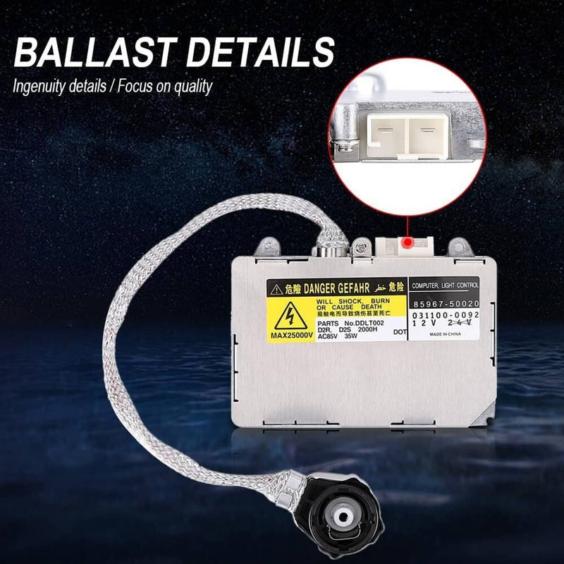12V HID Xenon Ballast Headlight Control Module for Lexus Toyota Mazda 98-10