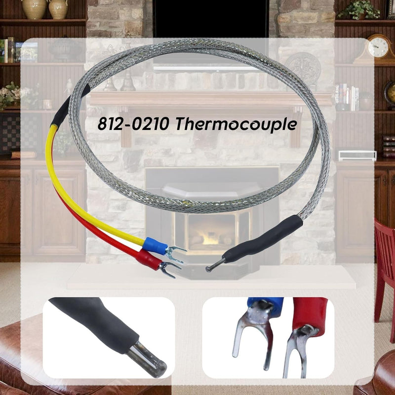 812-0210 Thermocouple 36in for Quadrafire 800 Nova 1000 1100 1200 Stove