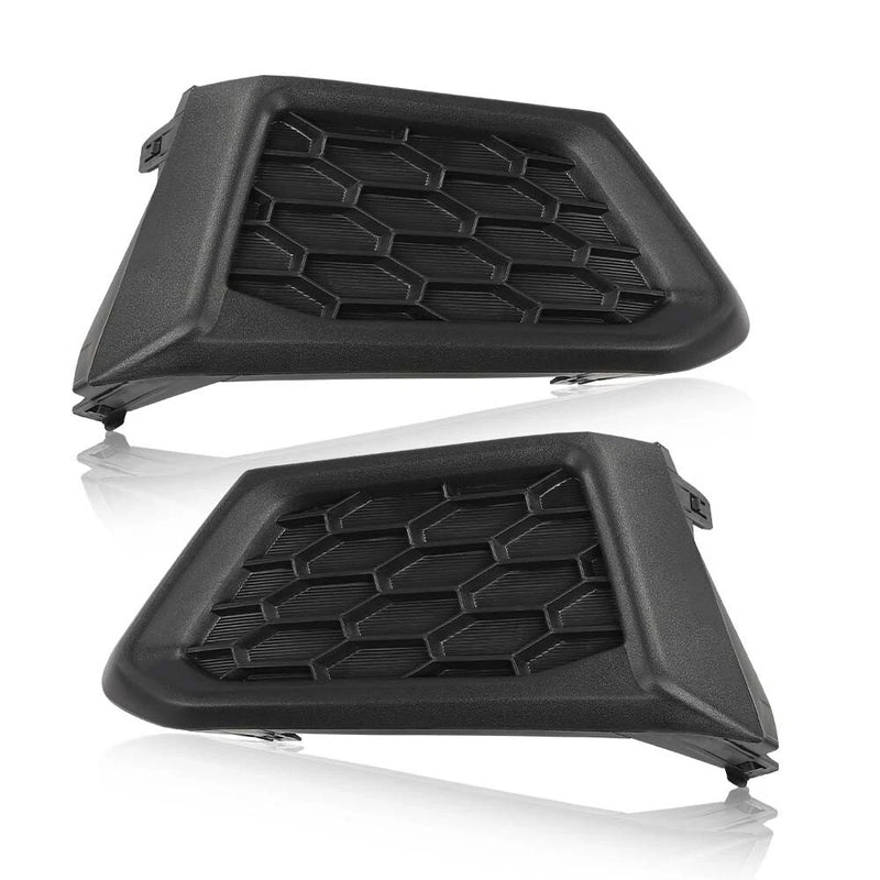 DURAFORCE A Pair Front Bumper Lamp Bezel Fog Light Cover Fit For 2019-2021 Nissan Altima