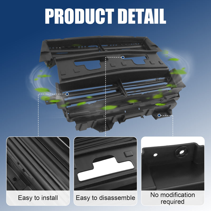 JB5Z8475A Radiator Shutter with Motor Assembly for Ford Explorer 2013-2019