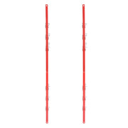 DURAFORCE Auto Body Bumper Storage Rack Stand Wall Mount Removable Arms for Painting
