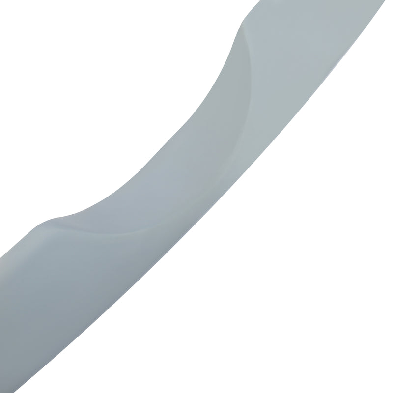 Rear Trunk Lip Spoiler Wing Primer Gray for Toyota Yaris Sedan 16-20